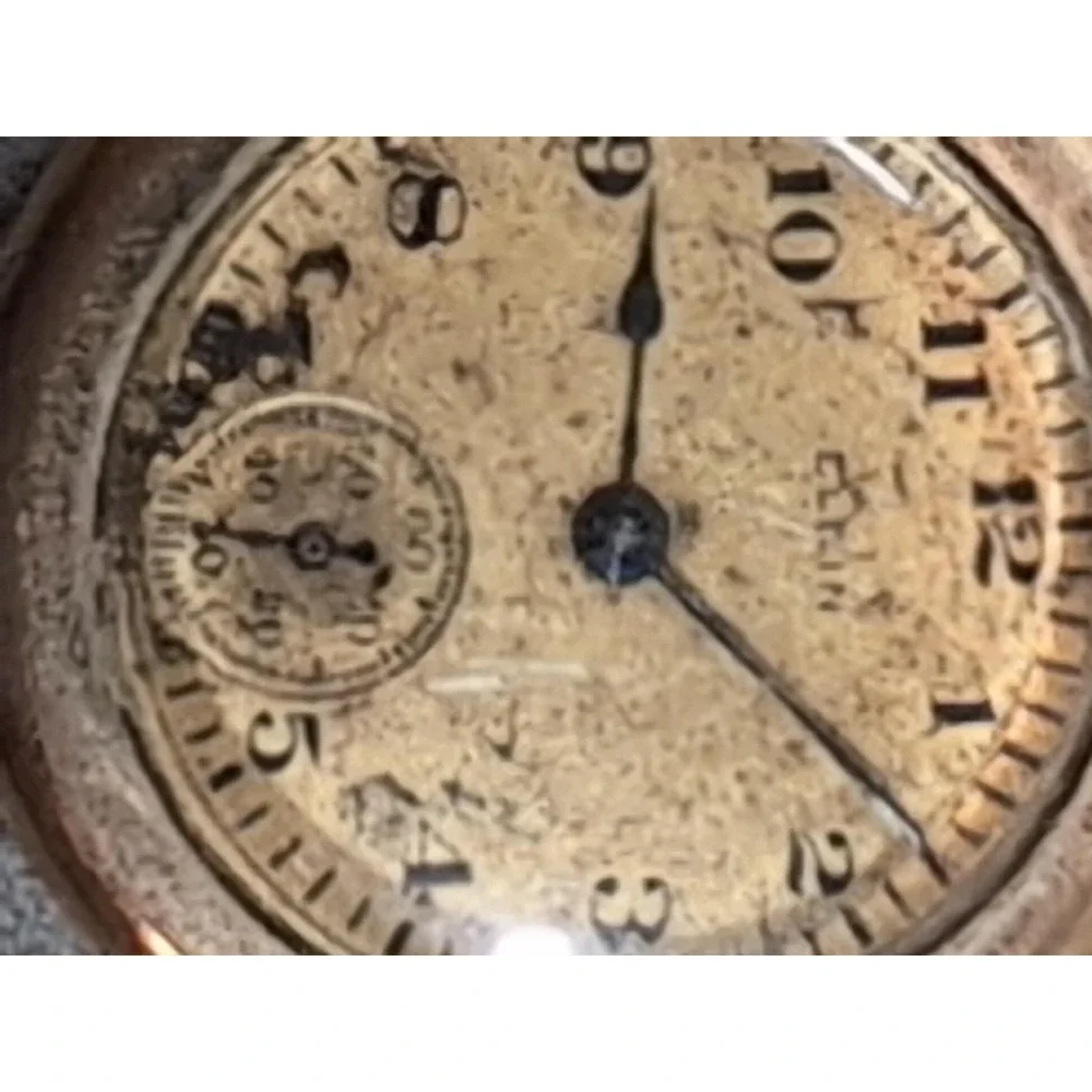 Antique 1915 Elgin Ladies Wristwatch Gold Filled Parts Repair Original Box Note